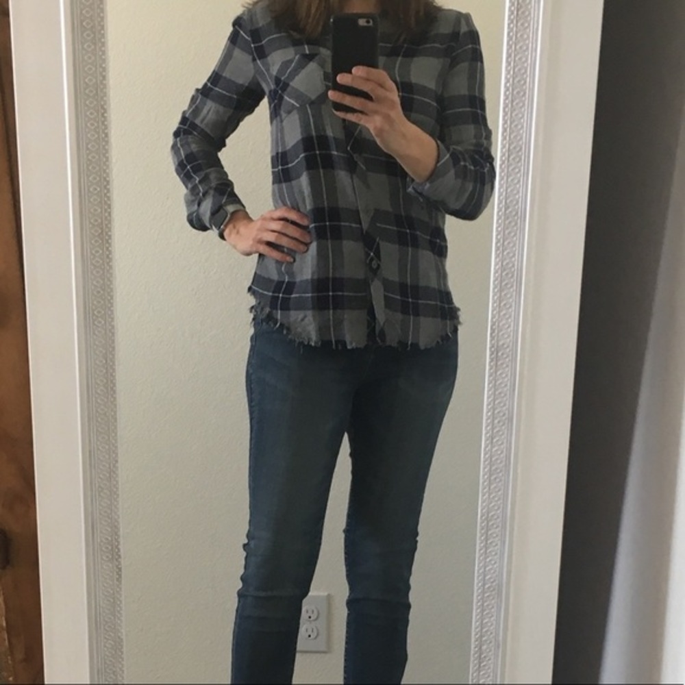 🎈CLEARANCE SALE🎈 Catherine Malandrino Flannel Tunic - Picture 3 of 5